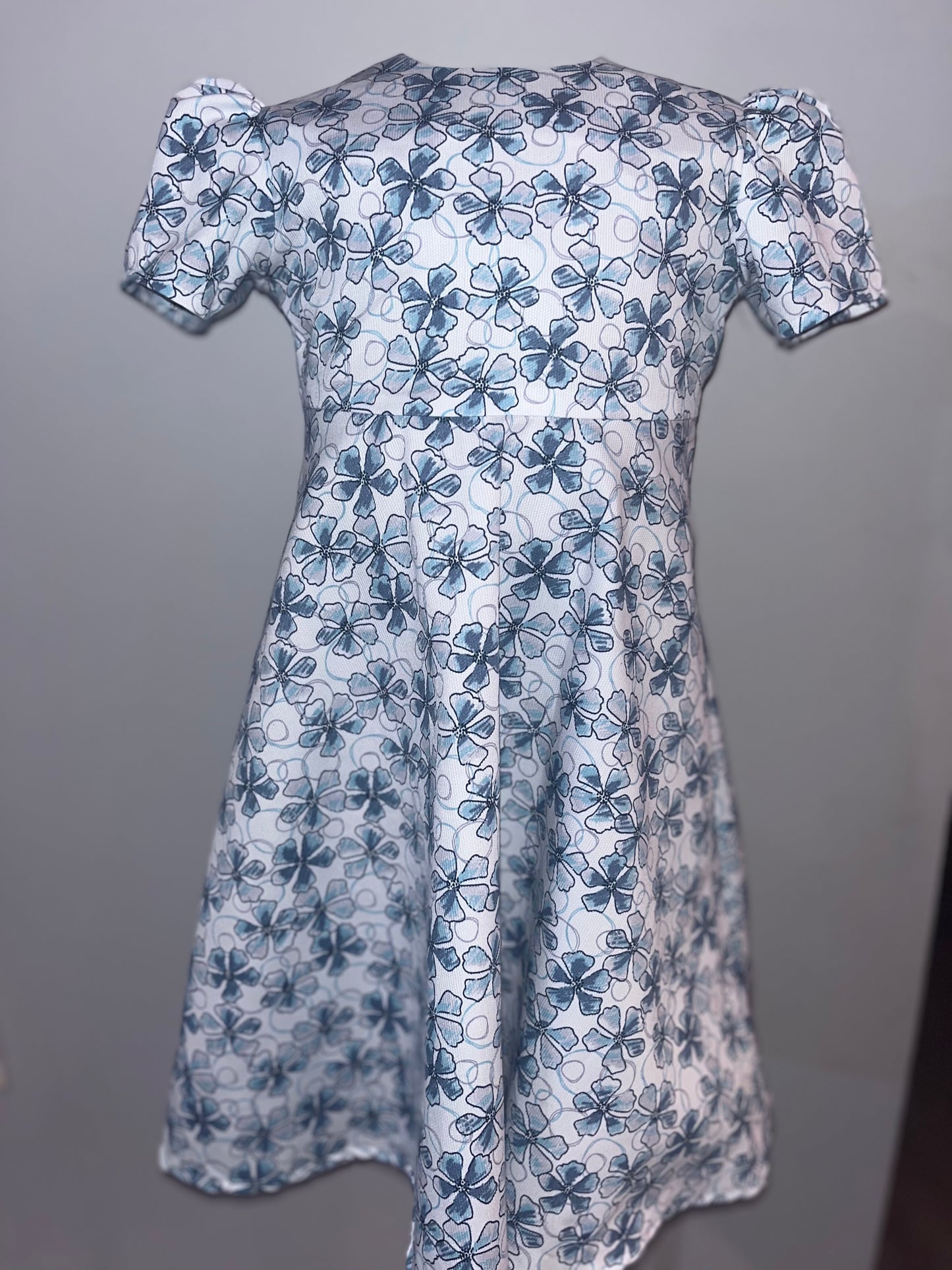 Blue floral dress 18 months