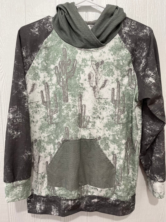 Sage/ cactus hoodie 16T
