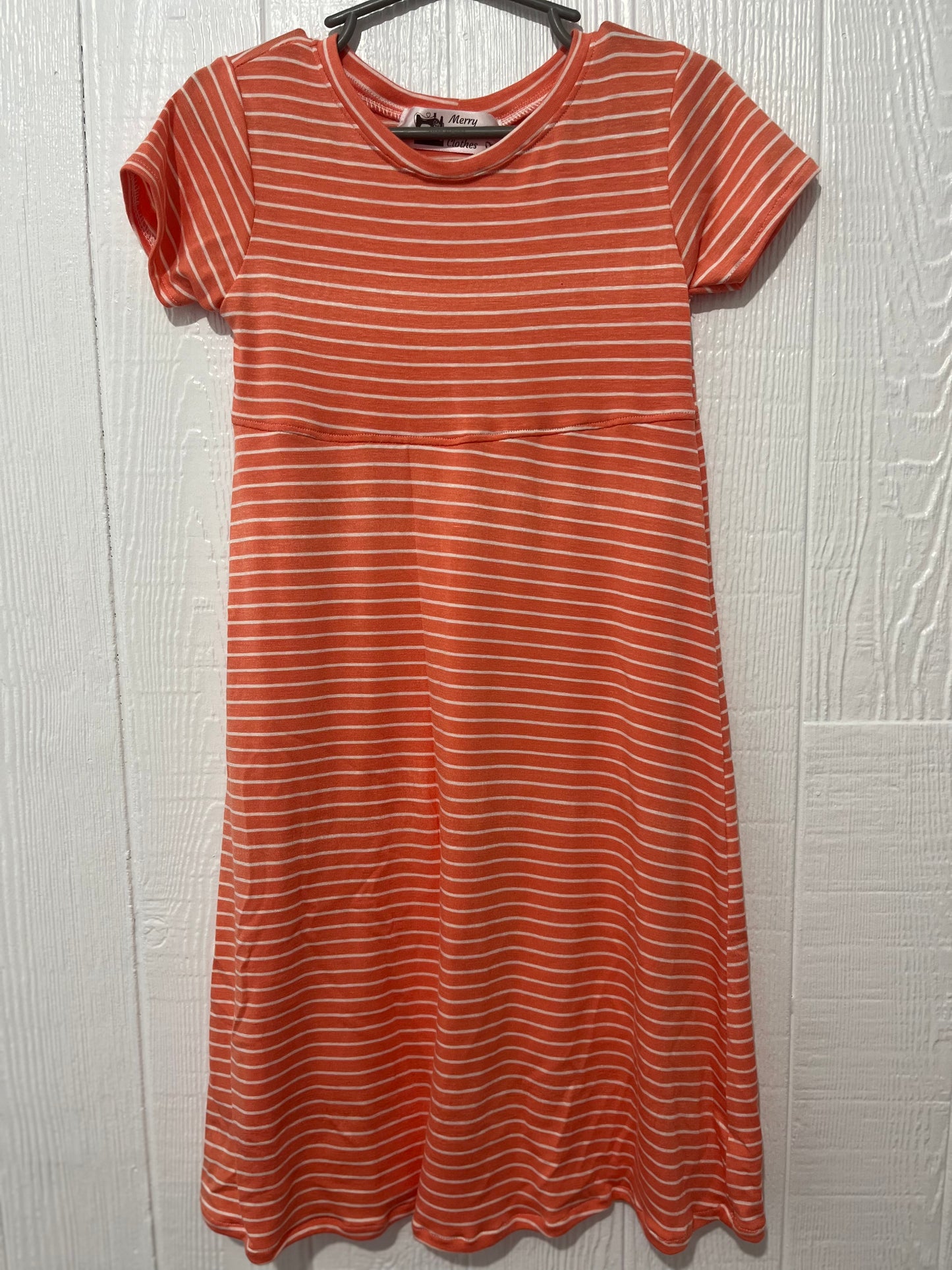 Orange/white stripe